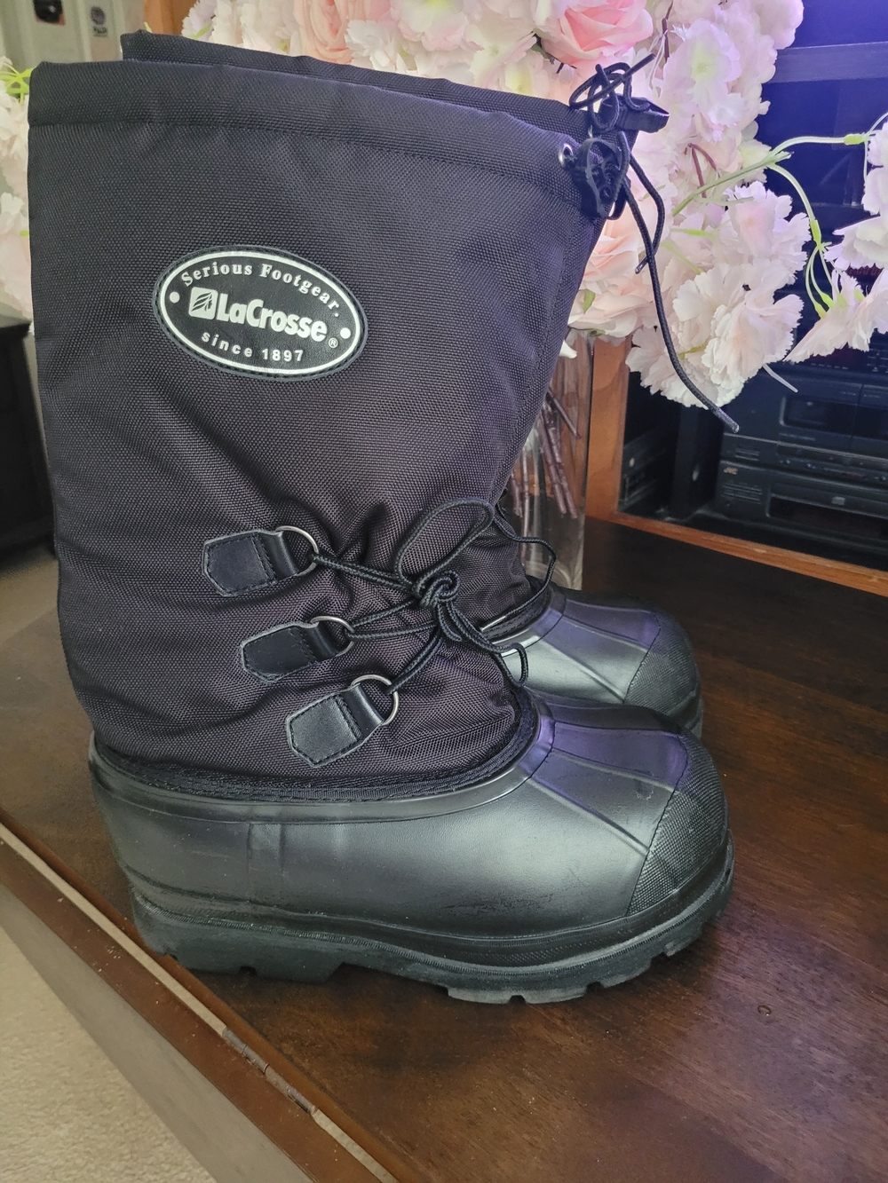 LaCrosse Black Waterproof Insulated Winter Boots Serious Footgear since 1897